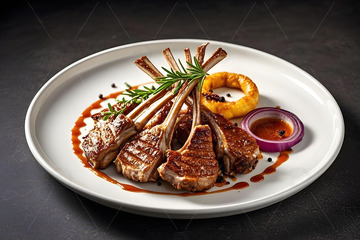 美食摄影之烤羊排6