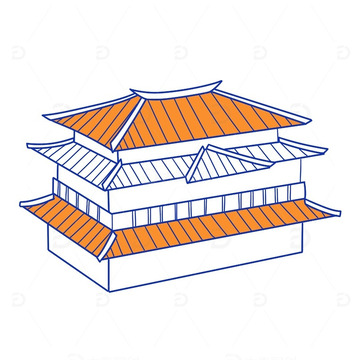 杭州富阳区特色建筑东吴文化公园