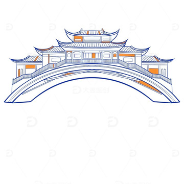 杭州西湖区特色建筑宋城