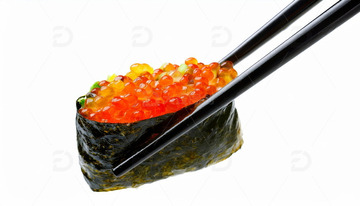 日本料理海苔鱼子酱寿司5