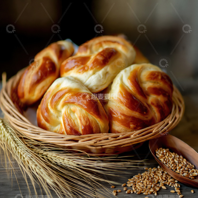 高清大图下载【趣麦麦图】美味面包美食摄影素材1