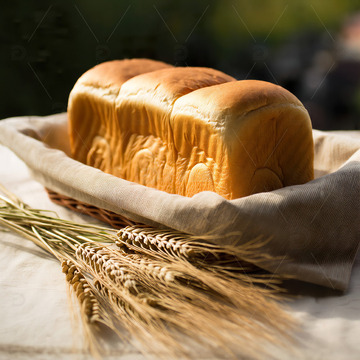 美味起司面包美食摄影素材