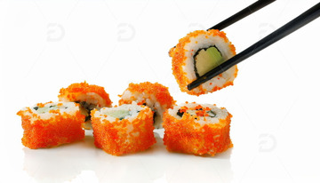 日本料理鱼子酱寿司
