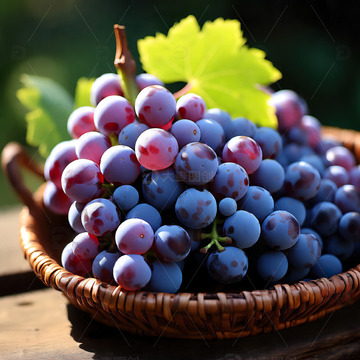 新鲜葡萄美味水果摄影素材2