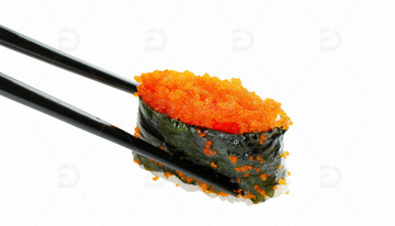 日本料理海苔鱼子酱寿司4