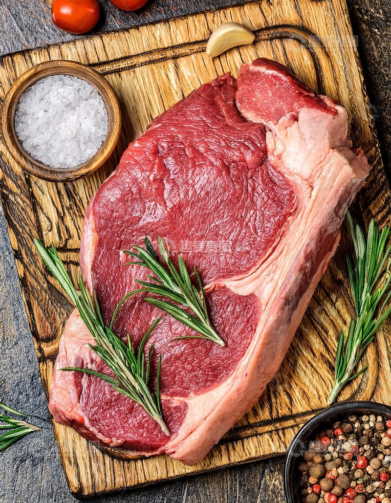 新鲜的大块牛肉10