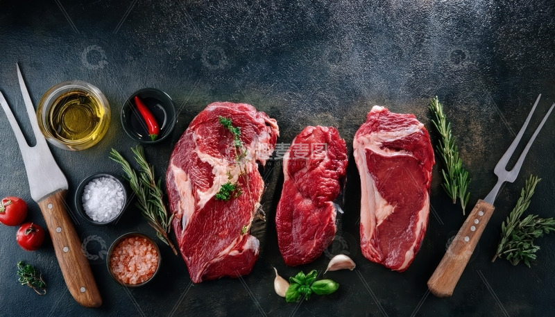 高清大图下载【趣麦麦图】新鲜的大块牛肉15