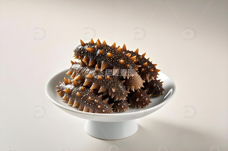 高清大图下载【趣麦麦图】美味生鲜海参摄影图