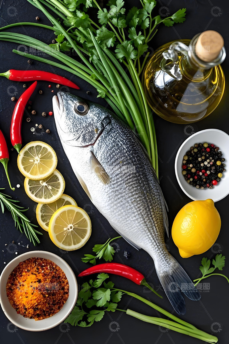 高清大图下载【趣麦麦图】美味海鲜鲜鱼摄影图