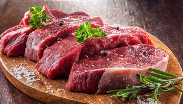 新鲜的大块牛肉3