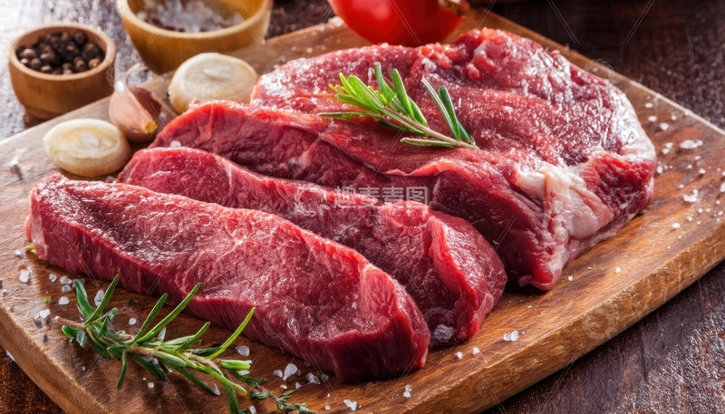 高清大图下载【趣麦麦图】新鲜的大块牛肉18