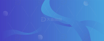 蓝色商务简约背景