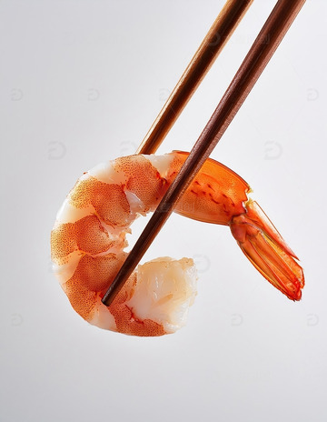 东方美食：筷子与虾的和谐3