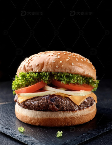 层层叠叠的美味：超级多层牛肉汉堡2