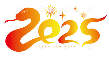 2025蛇年大吉新年快乐
