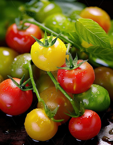 五彩小番茄 - 健康与色彩的盛宴3