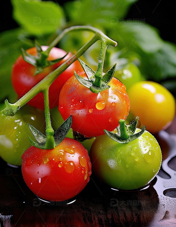 五彩小番茄 - 健康与色彩的盛宴4