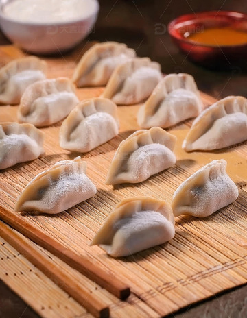 手工艺术：未煮水饺的自然美4