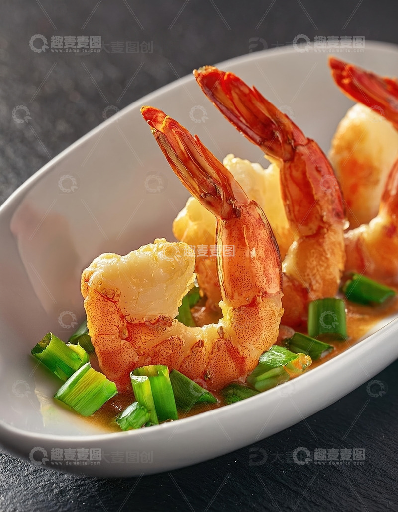 高清大图下载【趣麦麦图】鲜虾与青柠的美妙邂逅12