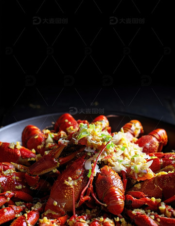 蒜香小龙虾 - 美食的热辣之选1