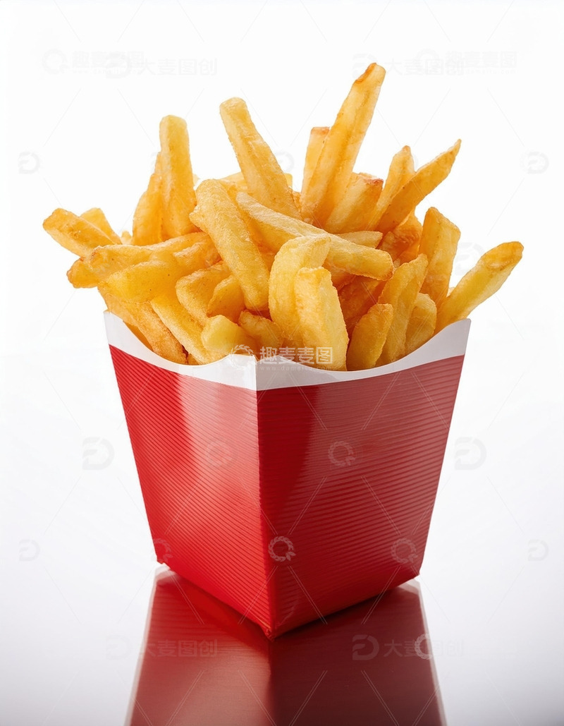 高清大图下载【趣麦麦图】咋薯条与番茄酱1
