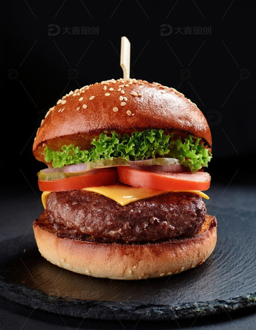 层层叠叠的美味：超级多层牛肉汉堡9