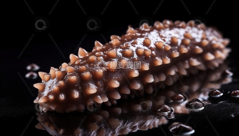 高清大图下载【趣麦麦图】传统海参料理：自然与美味的结合1