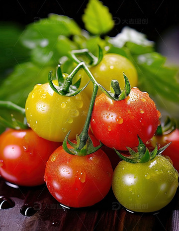 五彩小番茄 - 健康与色彩的盛宴6