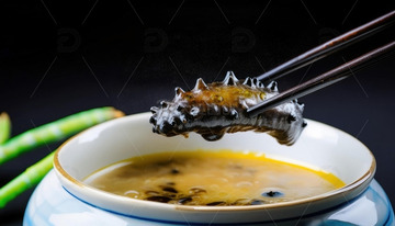 奢华美食：海参与蛋黄酱的优雅邂逅