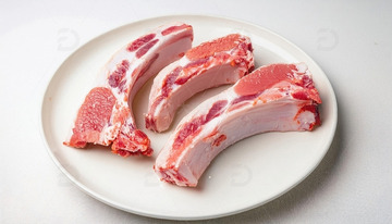 猪大骨排骨美食摄影7