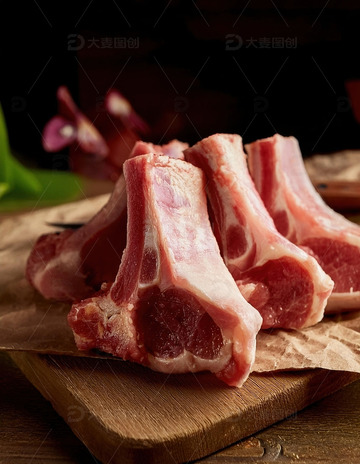 猪大骨排骨美食摄影15