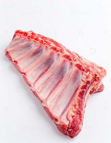 猪大骨排骨美食摄影9