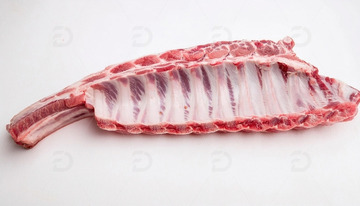 猪大骨排骨美食摄影12