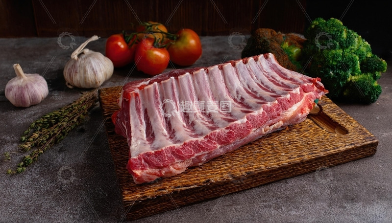 高清大图下载【趣麦麦图】猪大骨排骨美食摄影39