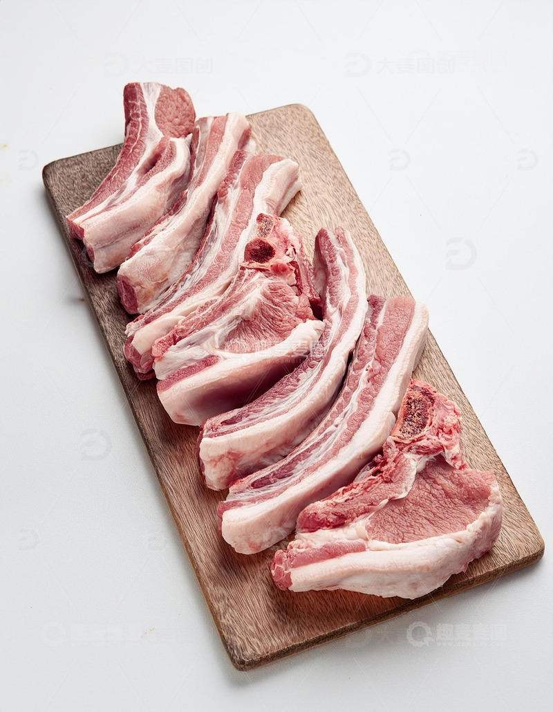 高清大图下载【趣麦麦图】猪大骨排骨美食摄影46