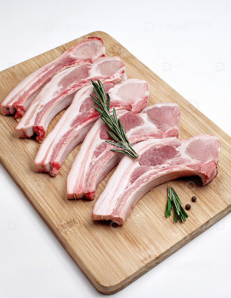 高清大图下载【趣麦麦图】猪大骨排骨美食摄影27