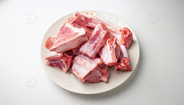 猪大骨排骨美食摄影8