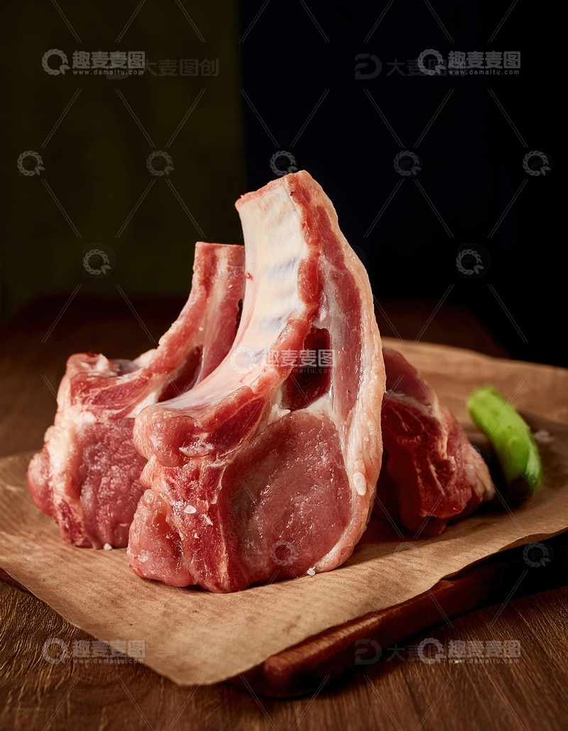 高清大图下载【趣麦麦图】猪大骨排骨美食摄影17