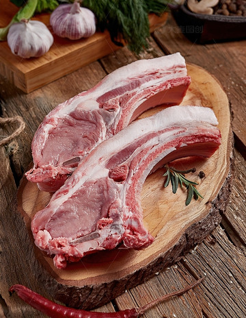 猪大骨排骨美食摄影38