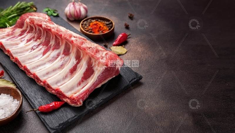 高清大图下载【趣麦麦图】猪大骨排骨美食摄影34