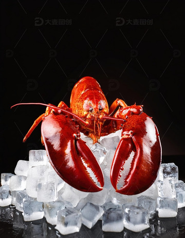 红色海洋珍宝：波士顿龙虾的美味展示9