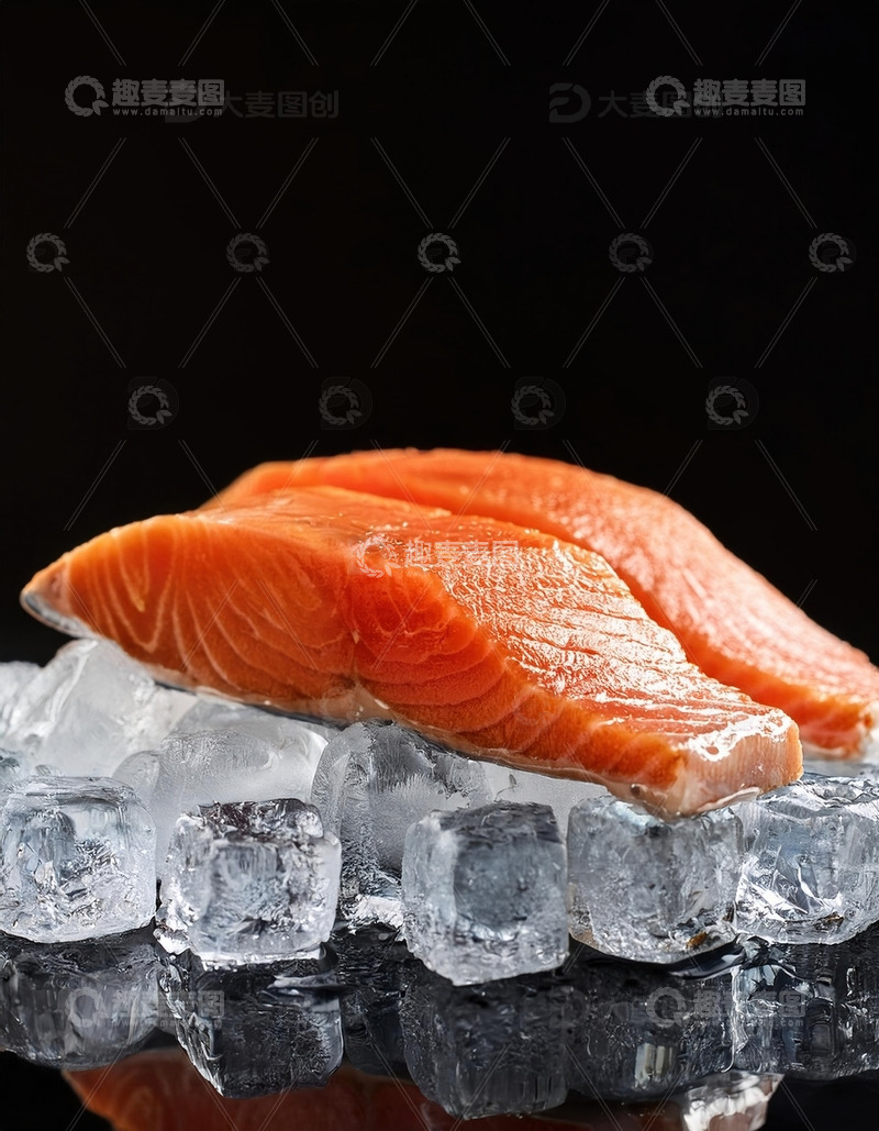 高清大图下载【趣麦麦图】三文鱼广告摄影7