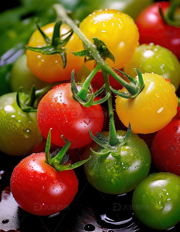 五彩小番茄 - 健康与色彩的盛宴7