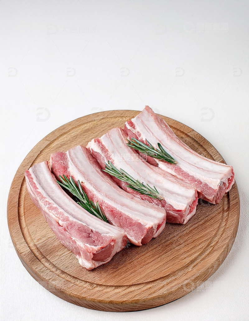 高清大图下载【趣麦麦图】猪大骨排骨美食摄影53