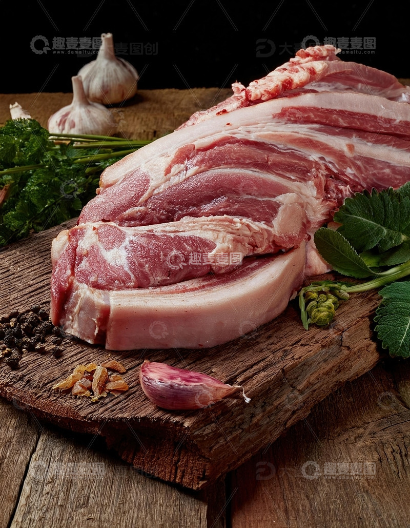 高清大图下载【趣麦麦图】猪肉盛宴-猪肉美食摄影49