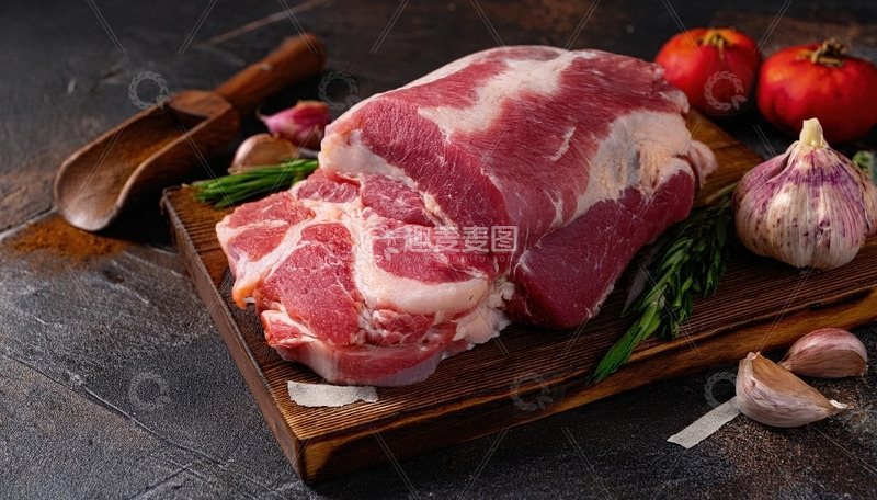 高清大图下载【趣麦麦图】猪肉盛宴-猪肉不同部位展示36