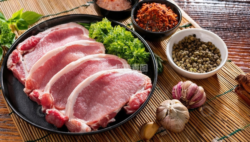 高清大图下载【趣麦麦图】猪肉盛宴-猪肉不同部位展示26
