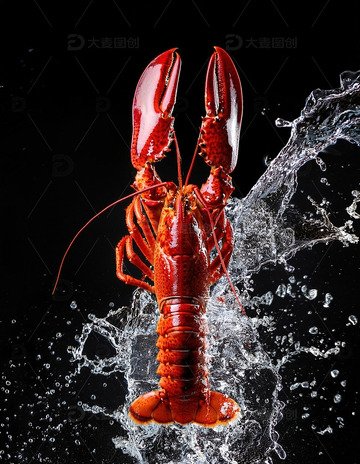 红色海洋珍宝：波士顿龙虾的美味展示15