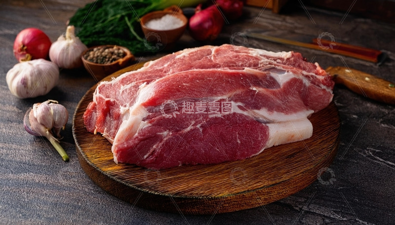 高清大图下载【趣麦麦图】猪肉盛宴-猪肉不同部位展示35