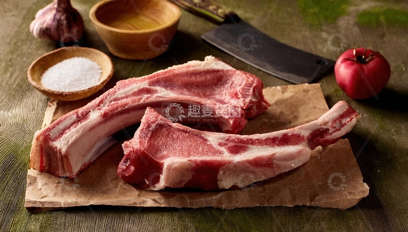 高清大图下载【趣麦麦图】猪大骨排骨美食摄影66
